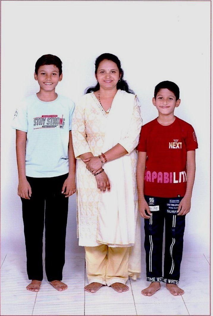 deep kadam with family